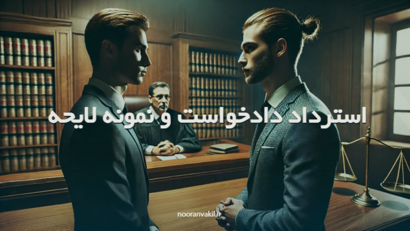 استرداد دادخواست و نمونه لایحه آن